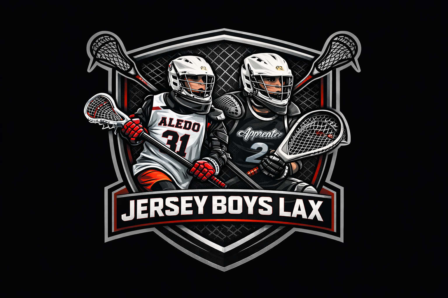 Home of Jersey Boys Lax logo